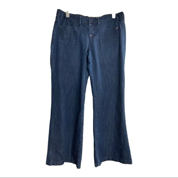 THE DIVA, dark blue Women’s Jeans Sz16, low rise - Picture 1 of 9